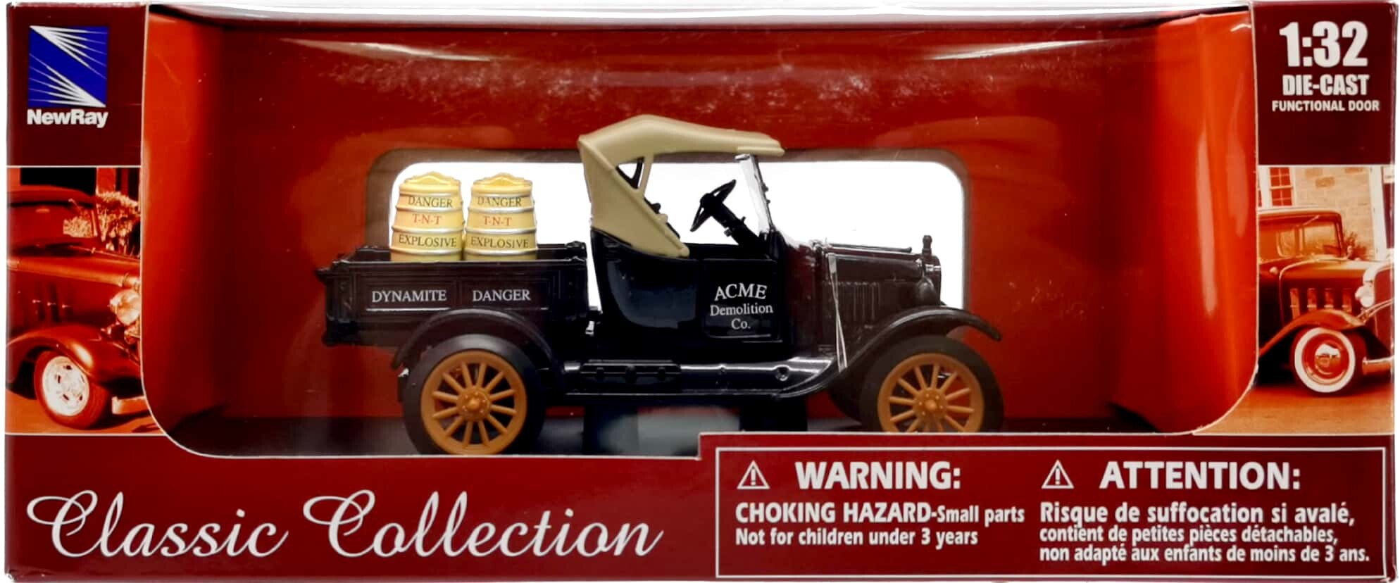 NEW RAY 1925 FORD MODEL T PICKUP 1/32 NEW DIECAST CAR 