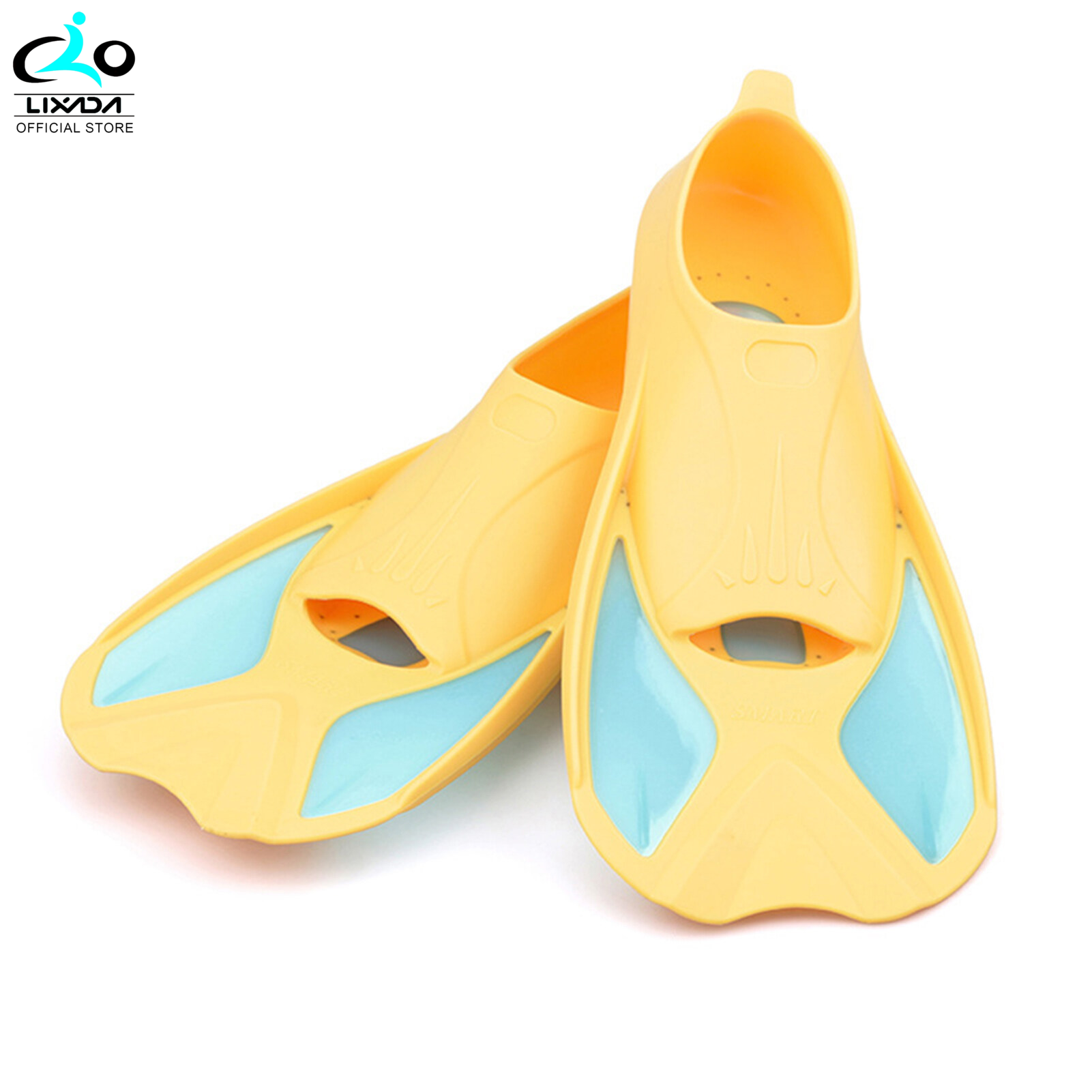 Kids Short Light Swim Fins Flippers for Swimming Snorkeling Training