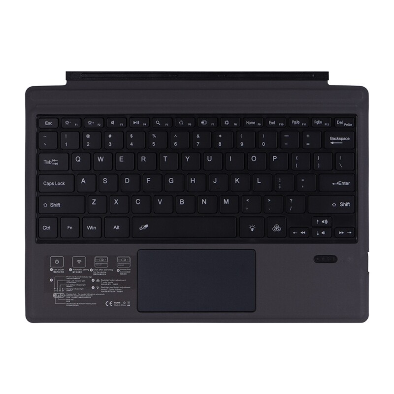 Mini Ultra-thin Bluetooth-compatible 3.0 Wireless Keyboard For Microsoft- Surface Pro 3/4/5/6/7 Tablet PC With Backlight