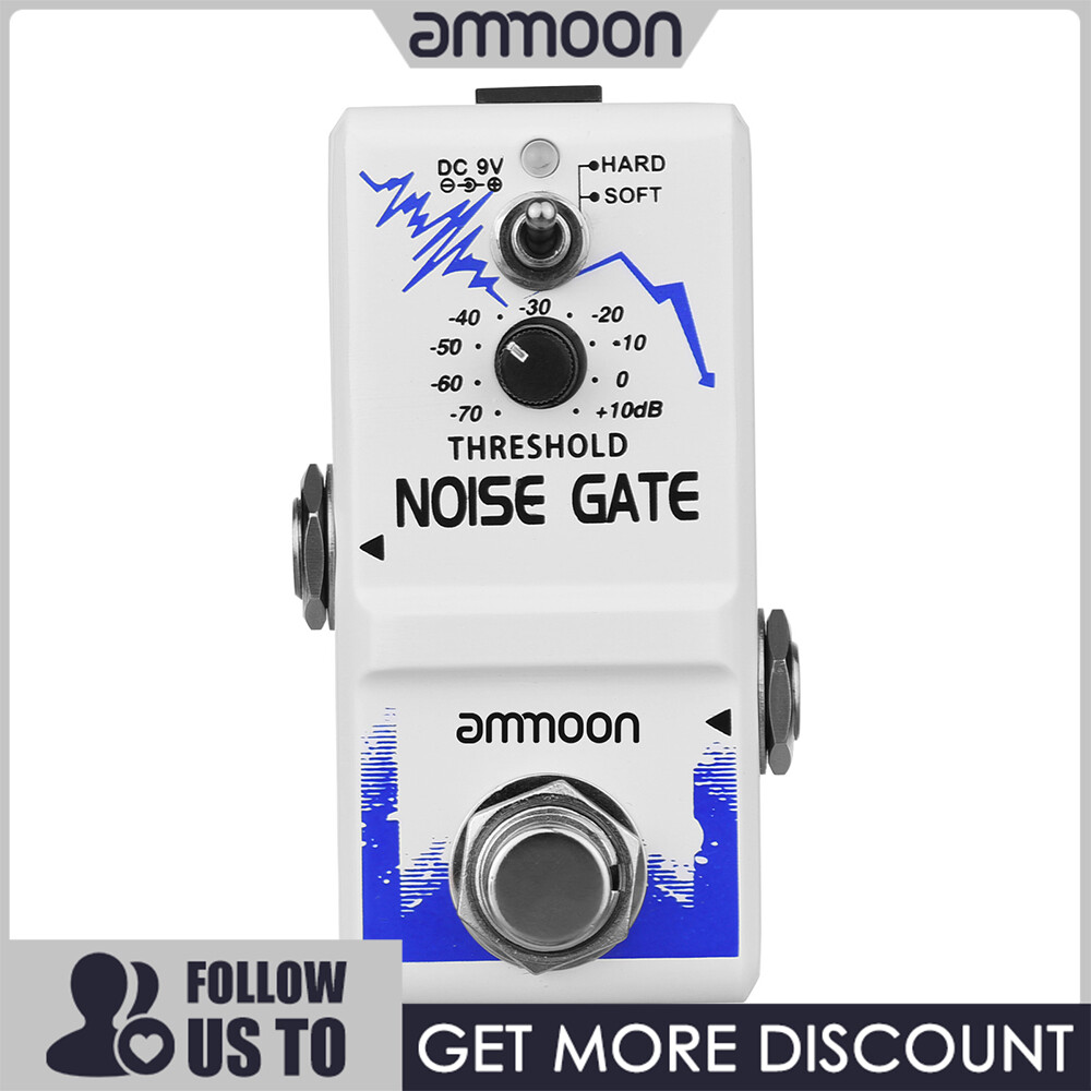 Single Noise Gate Guitar Effect Pedal True Bypass Zinc Alloy Shell