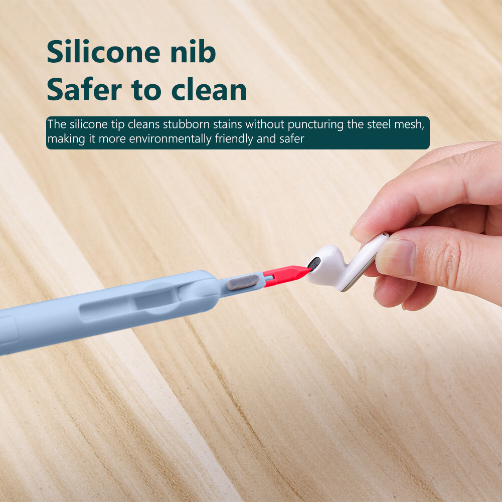 8 trong 1 bàn chải vệ sinh kit đa chức năng tai nghe dụng cụ làm sạch cho máy tính điện thoại tai nghe