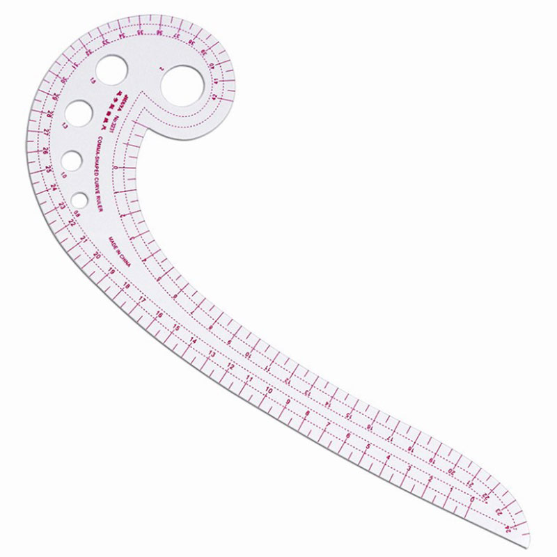 Igd Curved Ruler ltOrge513wngt RVS Multi-Function Plastic French Curve Sewing Ruler Easy ...