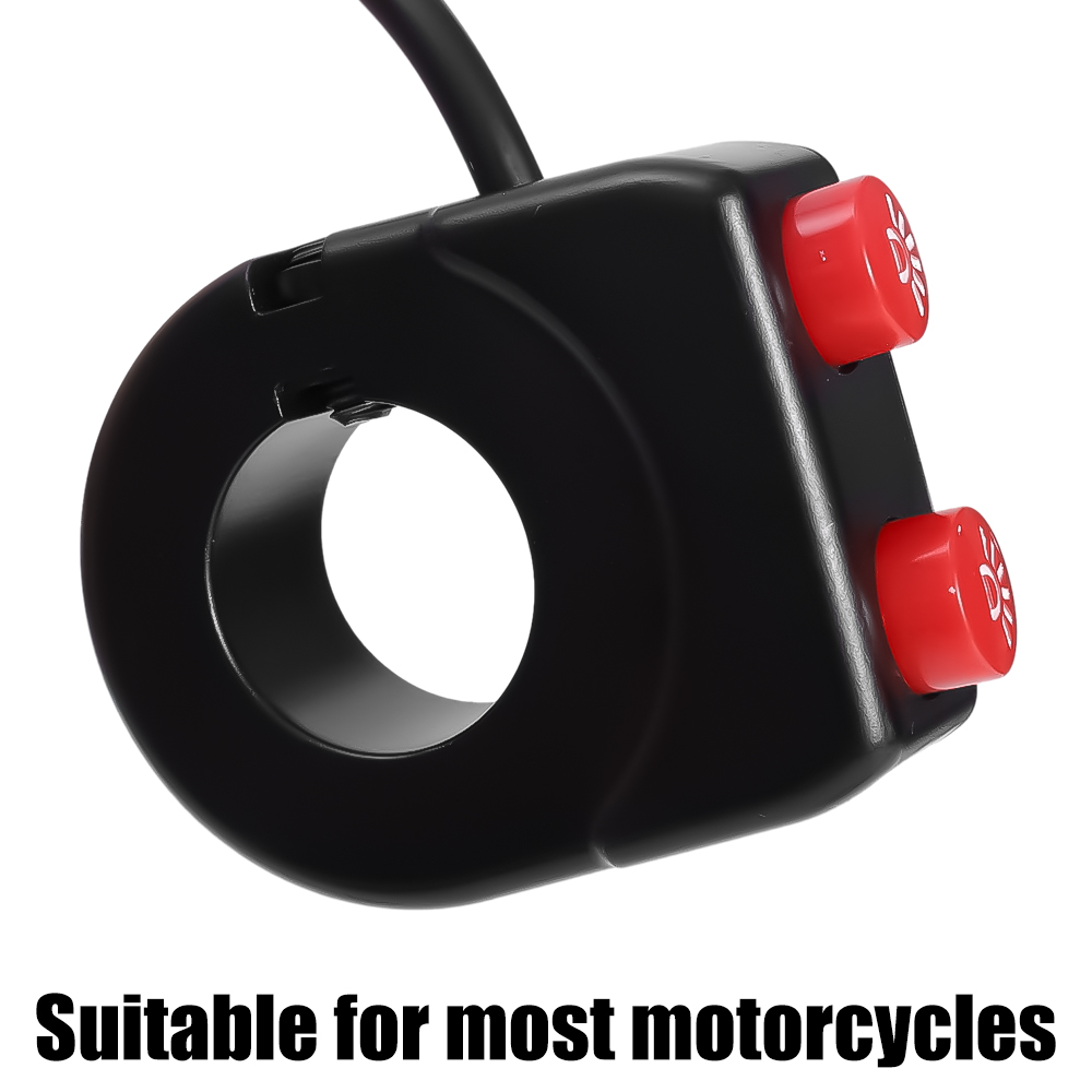 22mm Motorcycle Handlebar Horn Headlight Combination Switch Button Universal Motorcycle Switches Turn Signal Tools Accessories