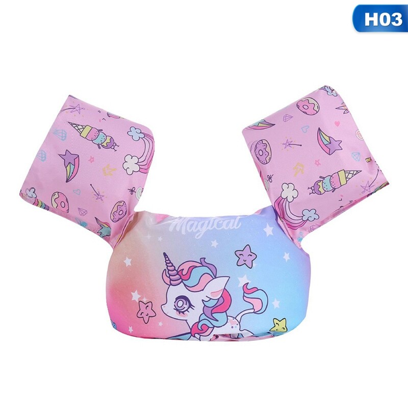 Kids Swimming Floats Ring Arm Sleeve Swim Floating Armbands Child Floatable Pool Safety Gear Foam Swimming Training For Children 14-25kg