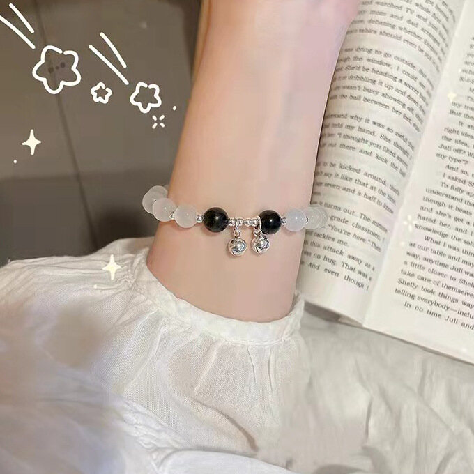 Butterfly Beaded Bracelet For Women Colorful Opal Crystal Tassel Friendship Bracelet Jewelry Accessories