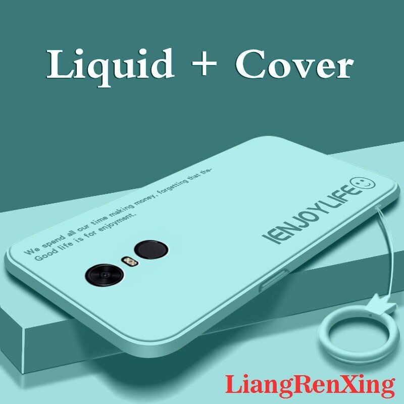 Casing redmi 5 plus phone case Softcase Liquid Silicone Protector Smooth shockproof Bumper Cover new design YTZIMU02