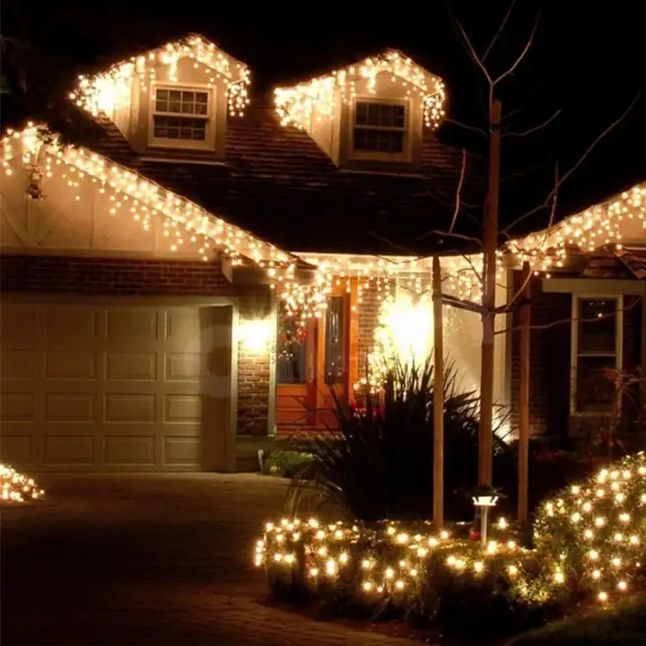 Lights Outdoor Decoration 5m Droop 0 4 6m Led Curtain Lights Outdoor Decoration 5m