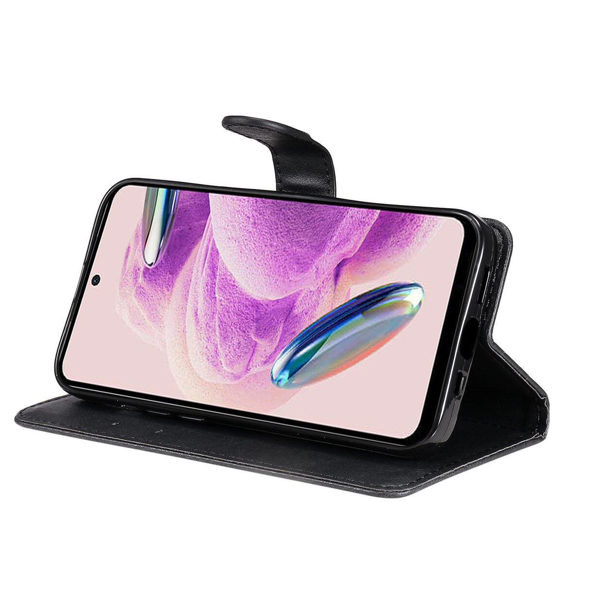 Fayangries Ốp điện thoại cho Samsung Galaxy M51 (6.7 "), bằng da nhựa PU nắp gập màu trơn vỏ Bling cổ điển đứng bọc Ví