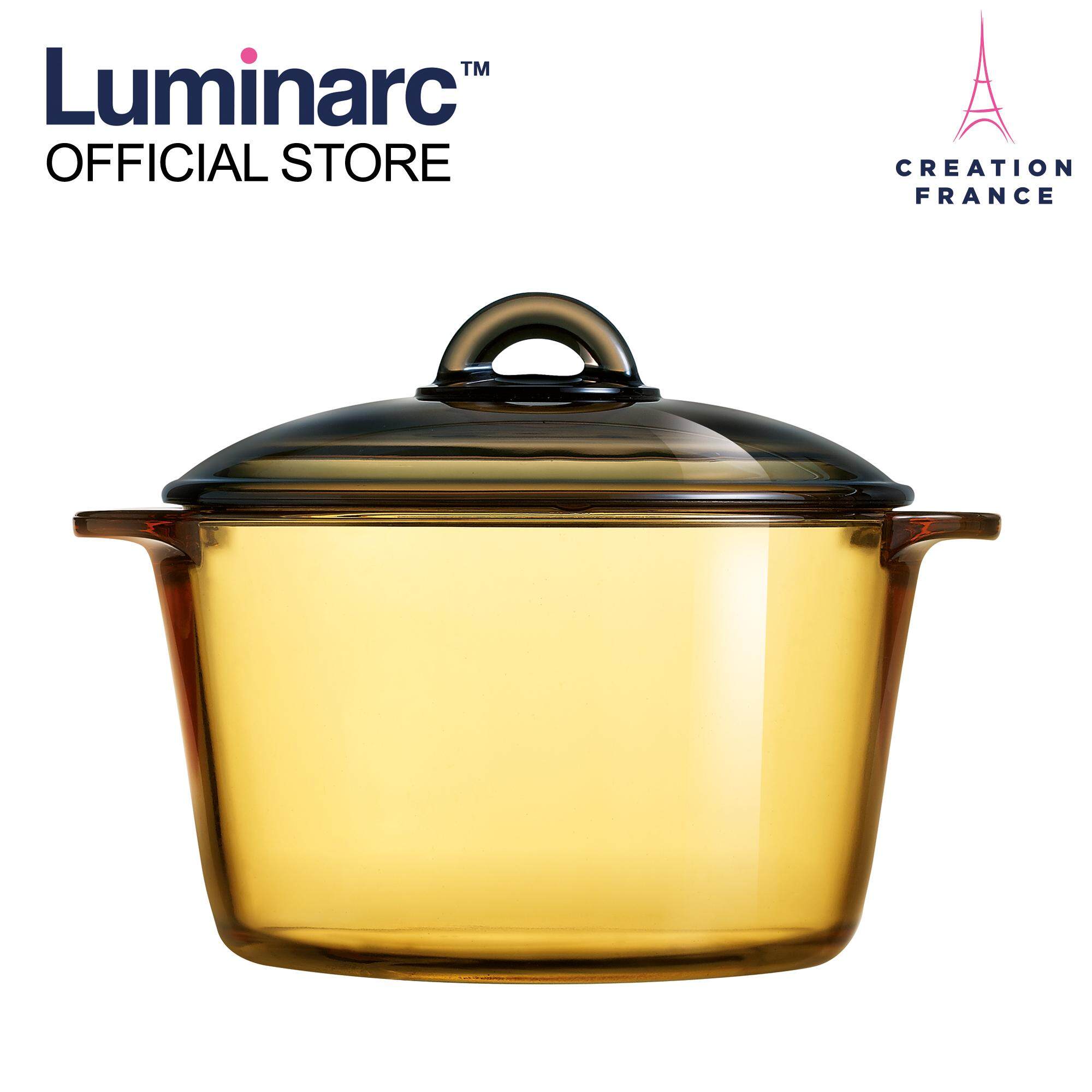 Luminarc Blooming 5000ML Amber Vitroline Ceramic Cookware / Vitroline