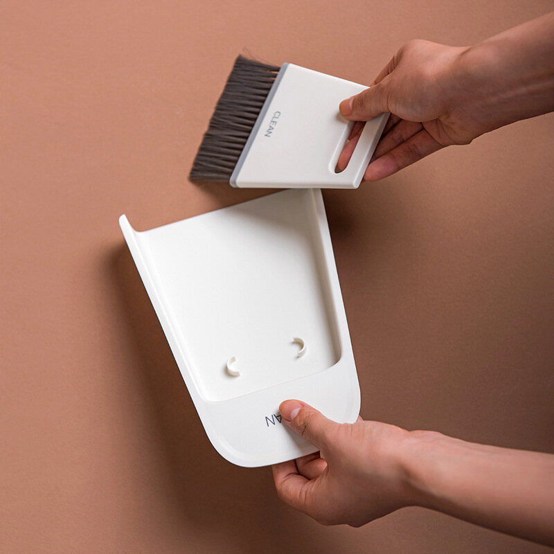 HKStorage Mini Đầu Bàn Chải Đôi Ướt Và Khô Vệ Sinh Máy Tính Để Bàn Chổi Quét Bàn Quét Bàn Phím Bộ Quét Bụi