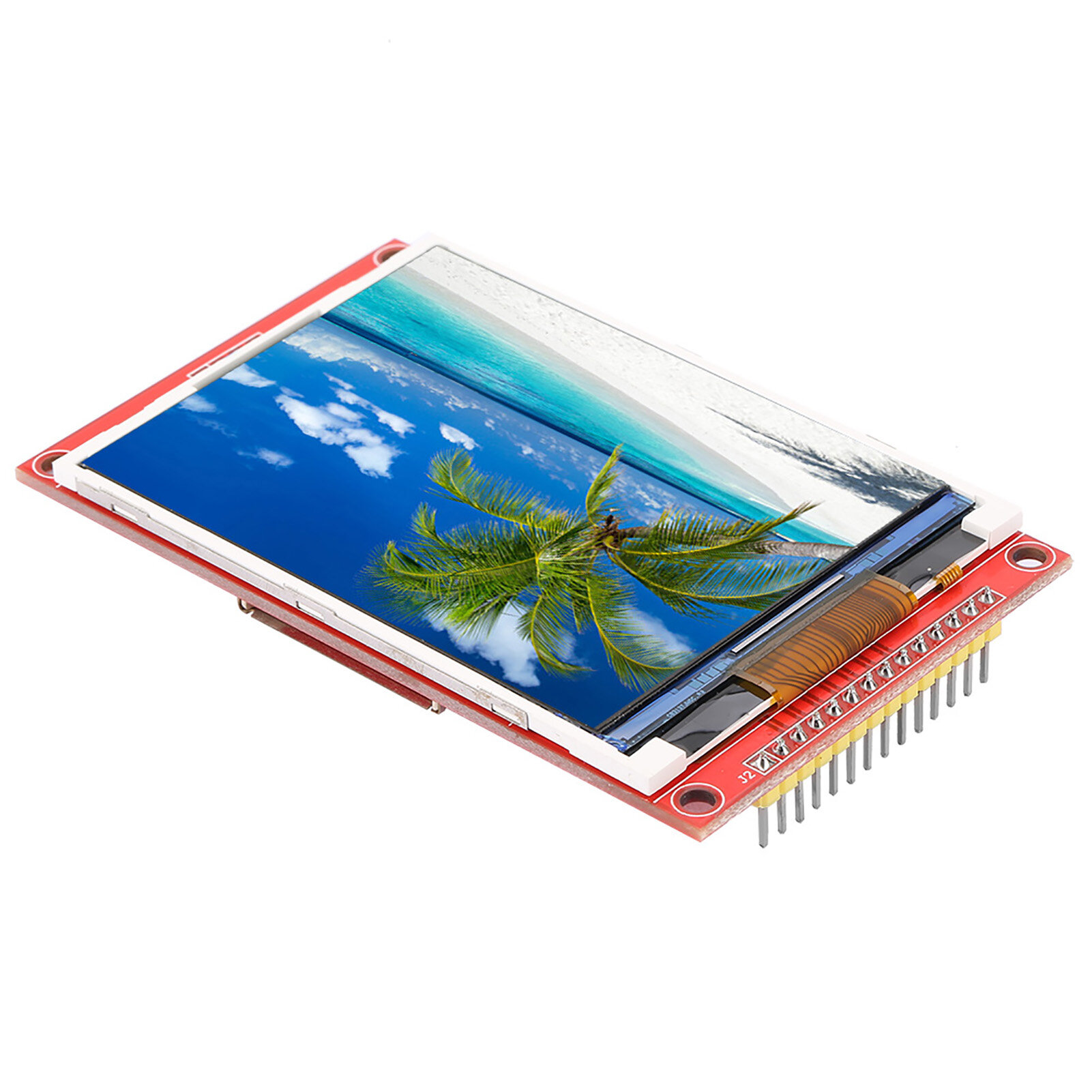 Lcd Controller Board Kit 3.2Inch Useful Stable Practical Lcd Tft Display Module for 4-Wire Spi Interface 240x320 3.3V -5V Ili9341