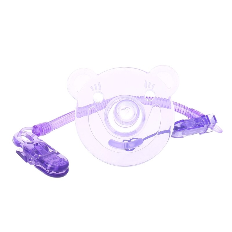 Food Grade Silicone Baby Pacifier Dummy Accessories Teethers With Pacifier Chain Gift