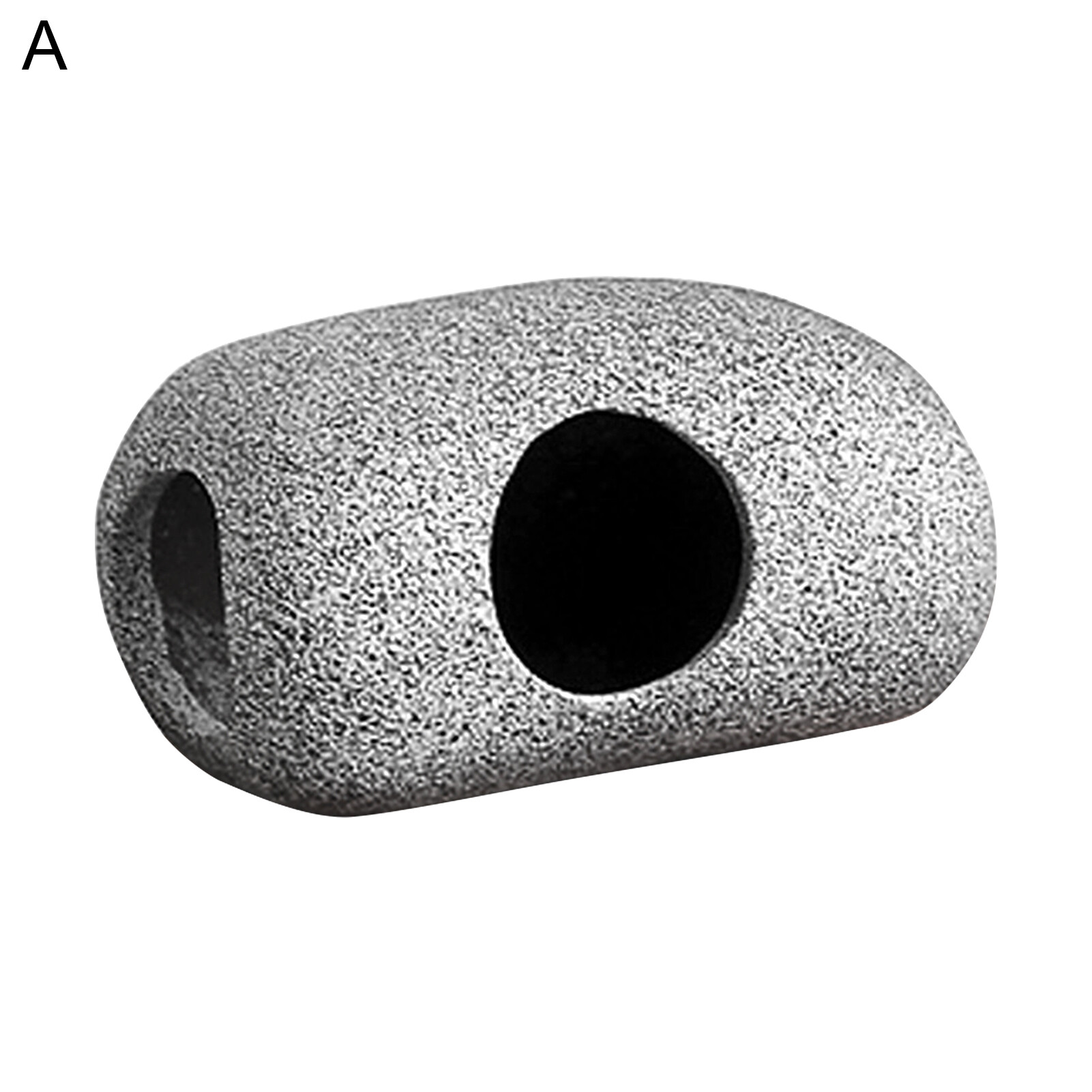 Rock Cave Smooth Edge Aquarium Decoration Clay Hiding Breeding Fish Rock House Fish Tank Decor