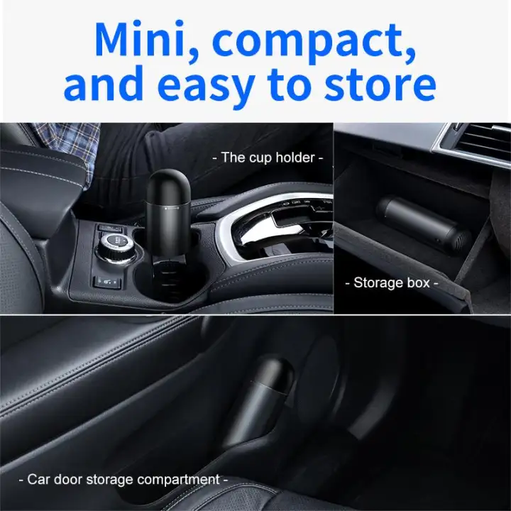 Baseus Car Vacuum Cleaner Portable Wireless Handheld Auto Baseus Car Vacuum Cleaner Portable