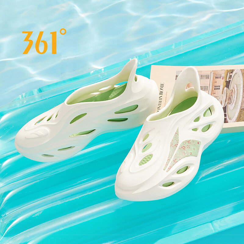 361 Degrees Water Shoes Whale Hole Shoes Sports Slippers Neutral Slippers Men's Summer Sandals New Non-slip 672421124