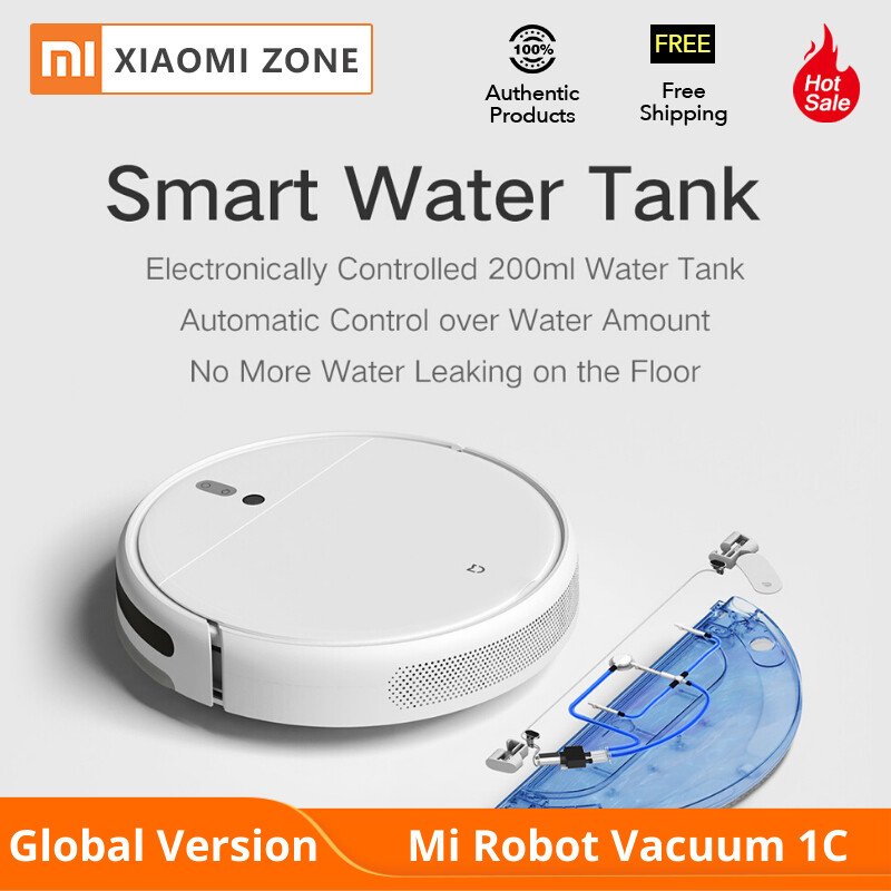Global Version] Original Xiaomi Mi Smart Robot Vacuum Cleaner 1C 40W 2500Pa  Automatic Sweeping and Mopping Cleaning Xiaomi Vacuum Robot | Lazada PH