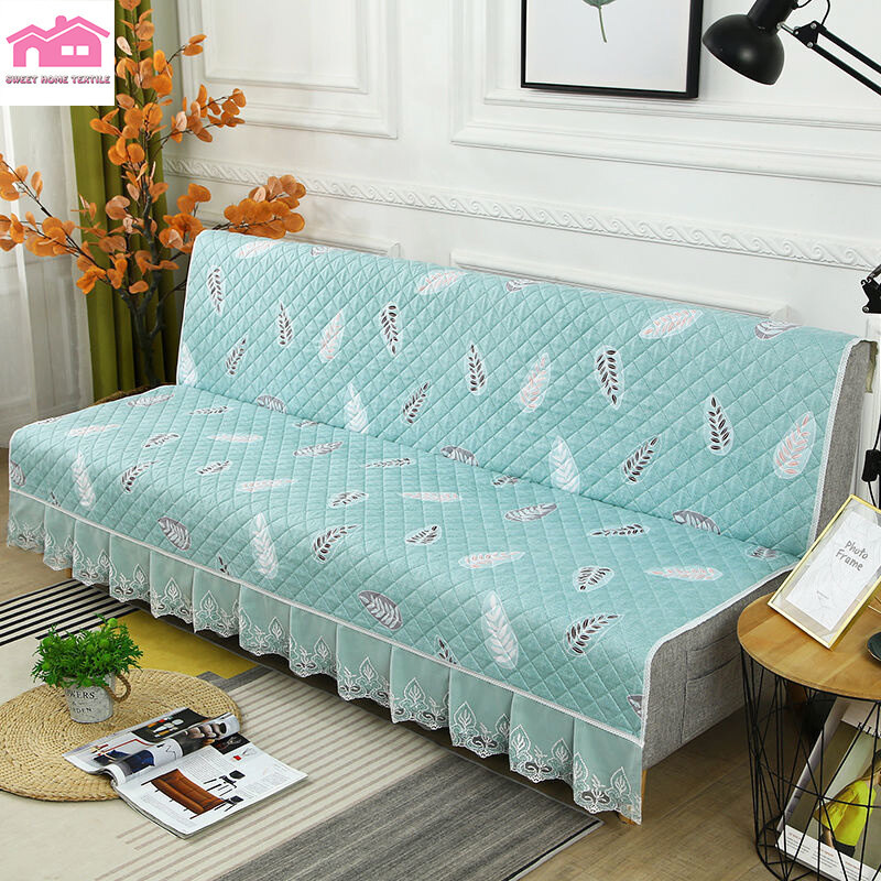 Foldable Sofa Cushion Sofa Bedspread Sofa Armrest Single Double Four Seasons Universal Anti Slip Suit