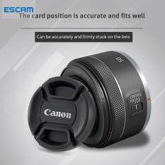 ESCAM Nắp Đậy Ống Kính Máy Ảnh Cho Canon EOS M50 EOS M200 EOS M100 EOS M10 EOS M6 EOS M3 EOS M