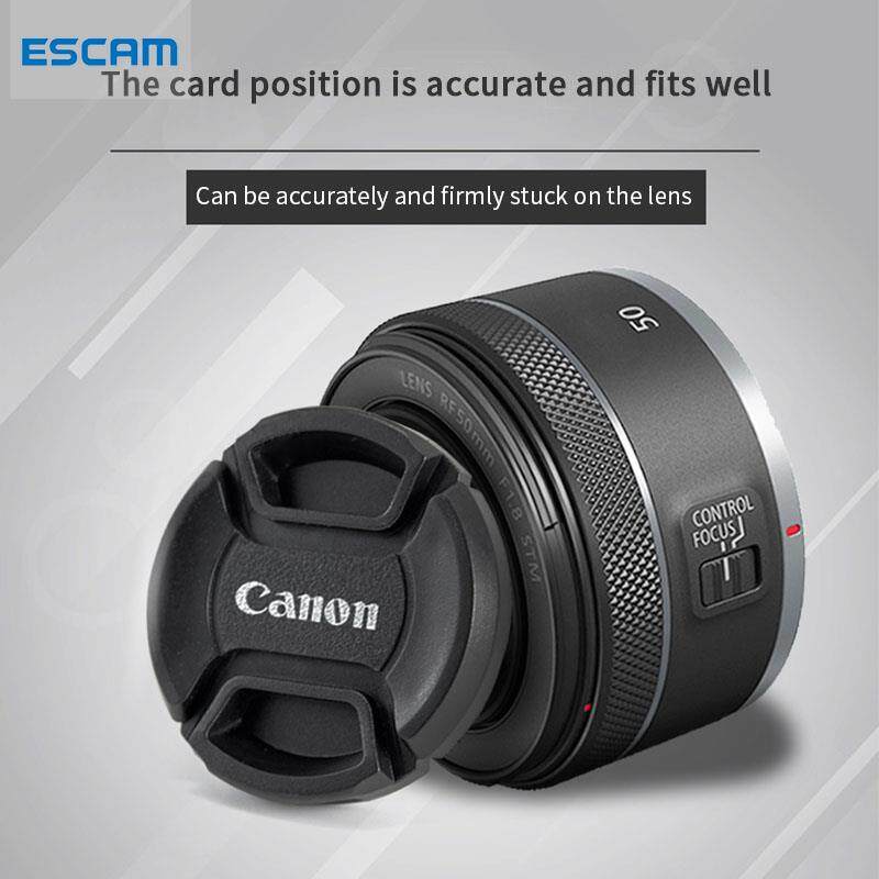 ESCAM Nắp Đậy Ống Kính Máy Ảnh Cho Canon EOS M50 EOS M200 EOS M100 EOS M10 EOS M6 EOS...
