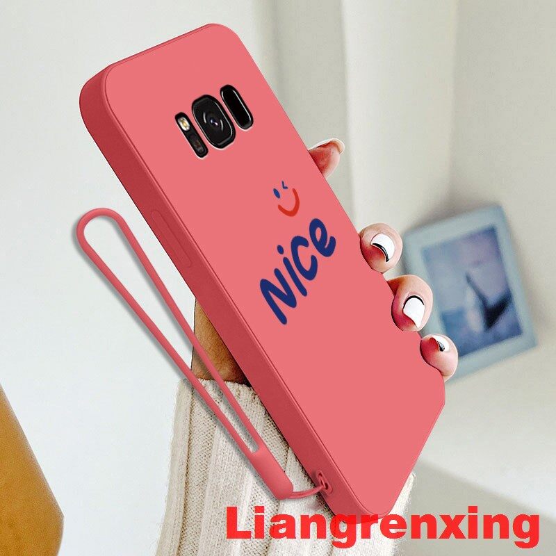 Casing samsung s8 plus samsung s8 phone case Softcase  silicone shockproof Protector Smooth shockproof Bumper Cover new design YTNC01