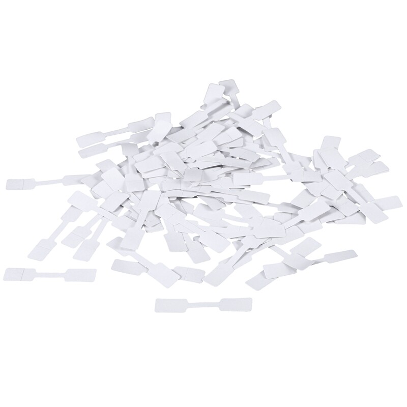 100pcs Practical Blank Jewelry Sticky Necklace Ring Hang Size Price