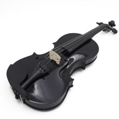 4/4 Acoustic Vĩ Cầm Bằng Gỗ Chuyên Nghiệp Rắn Violon Gỗ Người Mới Bắt Đầu Fiddle Basswood Cơ Thể Violon Nhạc Cụ Dây