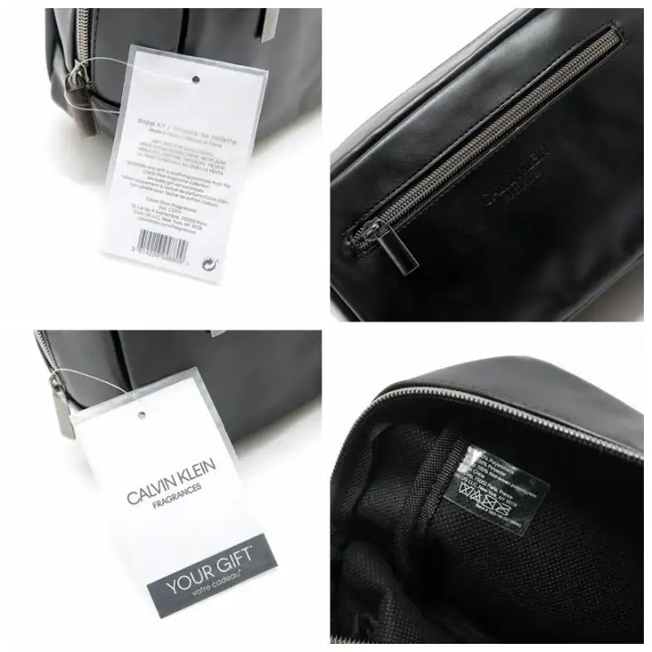 calvin klein mens wash bag