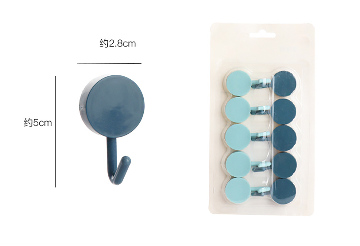 Adhesive Hook Towel Hanger Hook Bathroom Door Hook Kitchen Hook Non-drilling Hook