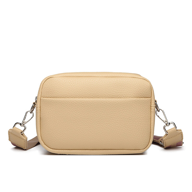 Leacat Fashion Women Bag New Solid PU Crossbody Bag Shoulder Bag Small Square Bag
