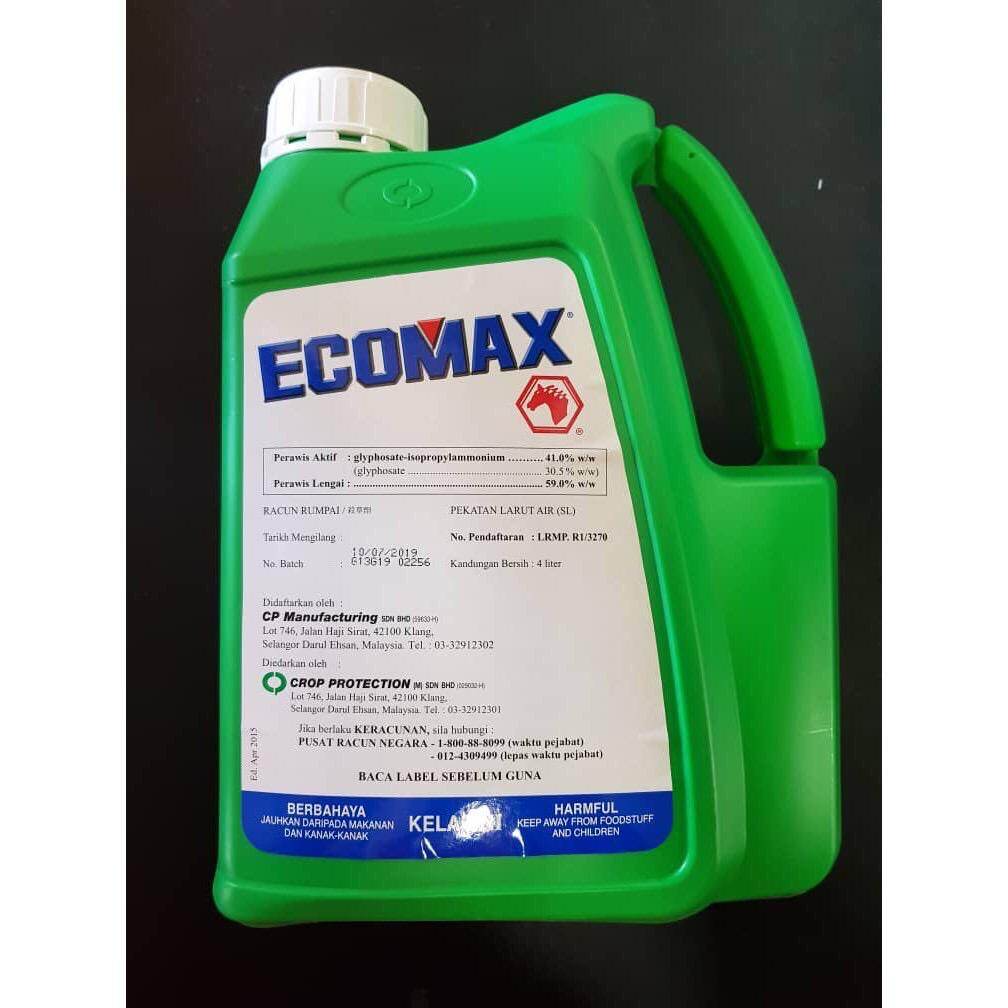 4l Ecomax Herbicide Racun Rumput Lazada