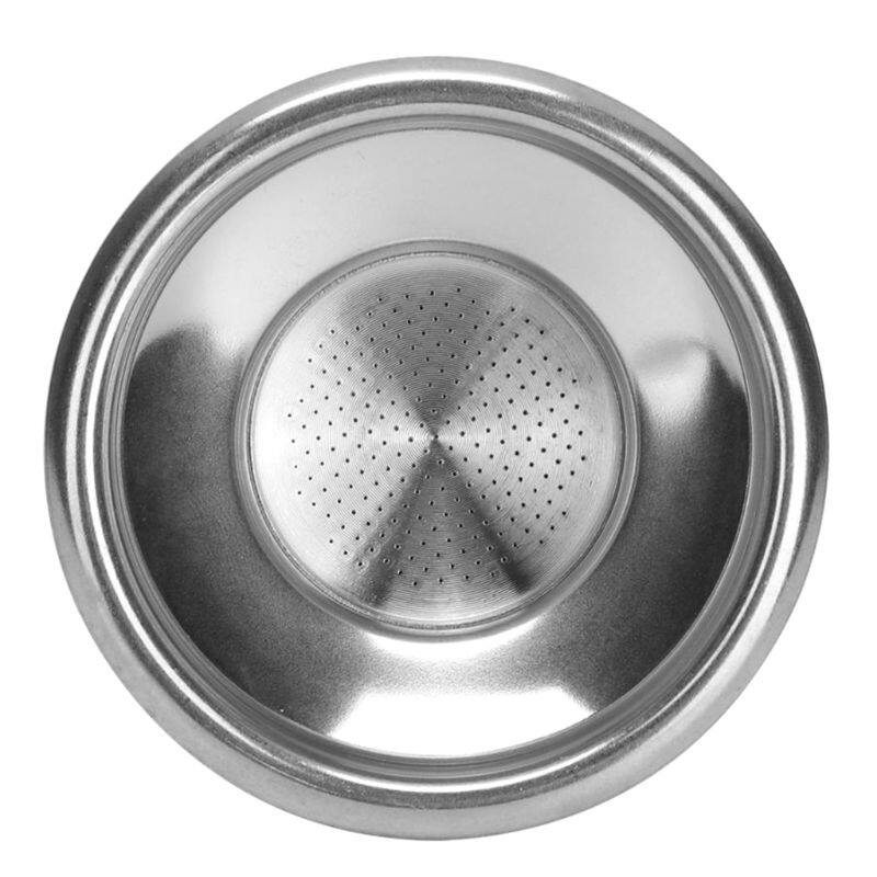 Giỏ Lọc Đơn/Đôi Hai Lớp 58Mm Bán Tự Động Máy Pha Cà Phê, Bộ Lọc Tay Cầm Không Đáy