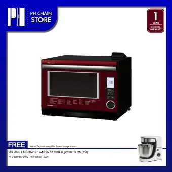 Sharp Ax1600vmr 31l Inverter Healthy Diet Cook Program