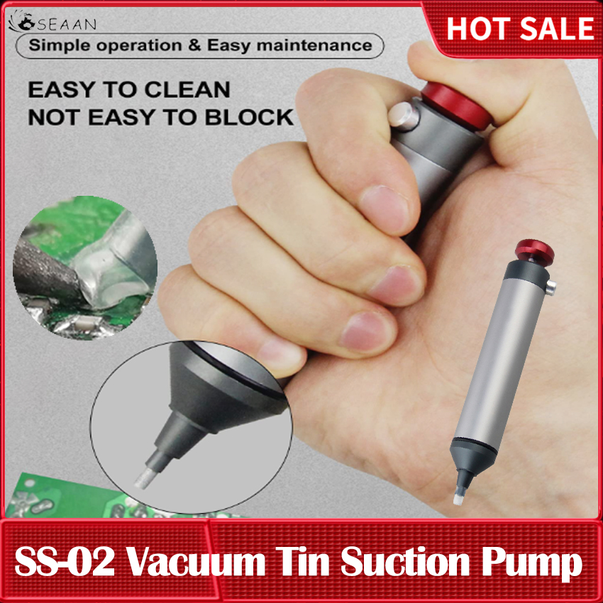 Solder Sucker Desoldering Pump Picker SS-02 Professional Soldering Tool Desoldering Pump Picker Removal Tool