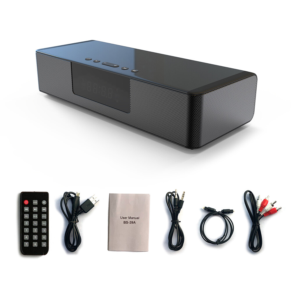 Xuechur wireless Bluetooth speaker for computer speaker with wireless charging clock speaker