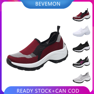 BEVEMON Kích Thước 35-42 Phụ Nữ Của Sneakers Nâng Cao Giày Trượt thumbnail