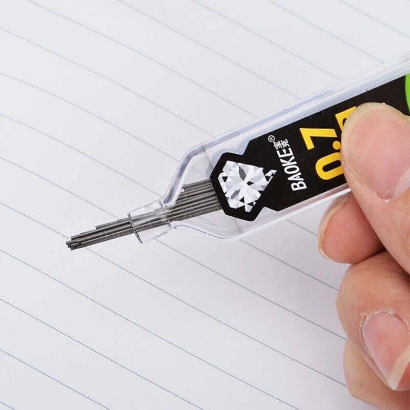 30pc/box 0.3/0.5/0.7/0.9mm Automatic Pencil Lead Replaceable Pencil Core for Mechanical Pencil 2B/HB/2H Lead School Office Supply