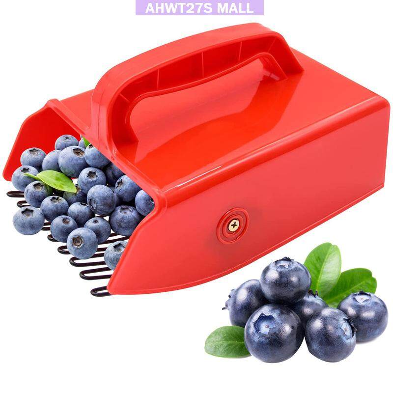Berry Picker Ergonomic Berry Pick Rake with Metal Comb Labor Saving Blueberry Picker Scoop
