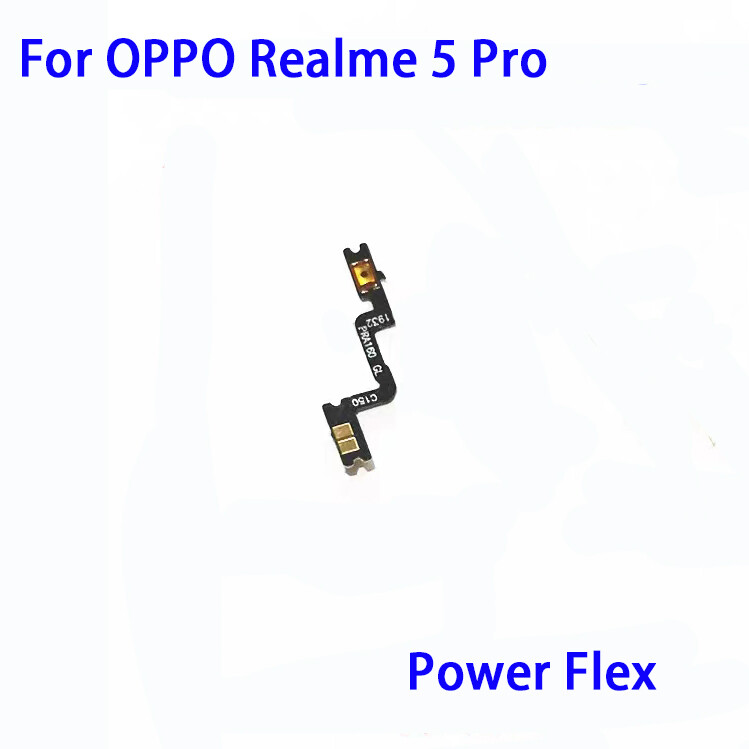 Cho Oppo Realme 5 Pro Power On/Off nút công tắc bên khối lượng lên xuống nút phụ tùng thay thế cáp mềm