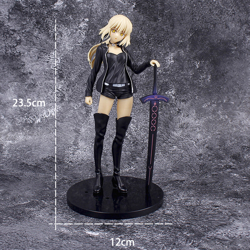 Anime Fate Stay Night Figure Casual Clothes Saber PVC Action Figure Model Toys