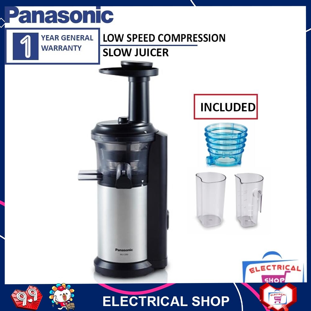 Panasonic Juicer MJ-L500 Slow Juicer MJ-L500SSK [ MJL500 ]