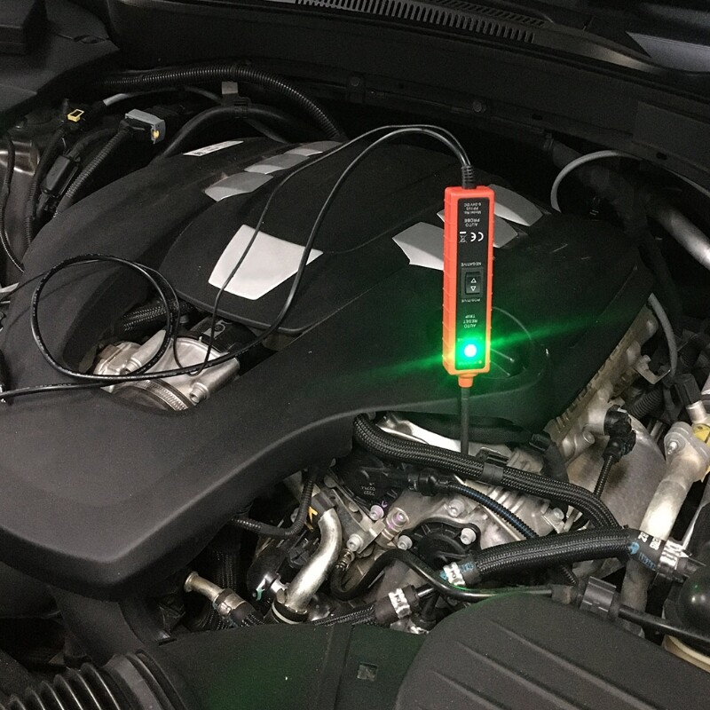 Car Electric Circuit Tester Vehicle Diagnostic Testing Tool Digital Voltage Tester with Short-circuit Protection