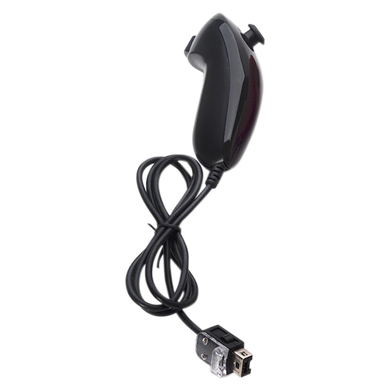Nunchuck Nunchuk Video Game Controller Remote For Nintendo Wii Console 5 Colors
