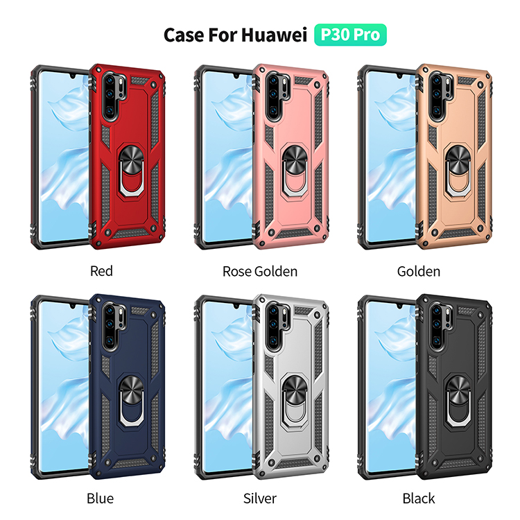 Huawei P30 Pro Case Shockproof Kickstand Armor Hard Phone Case Huawei P30Pro Casing Cover