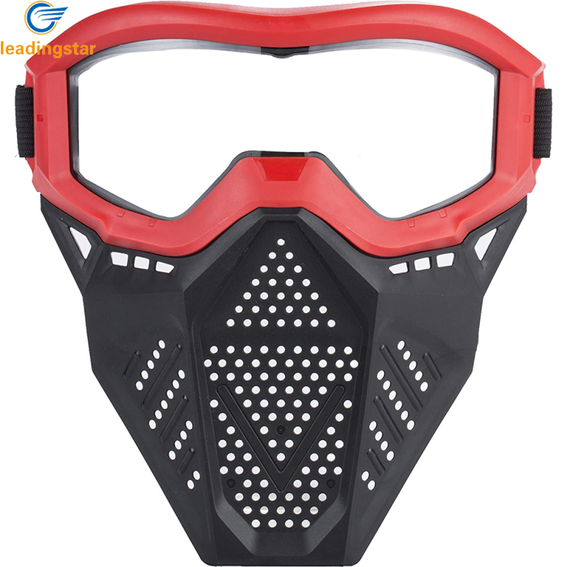 LEADINGSTAR Face Protector with Goggles Compatible with Nerf Rival Apollo Zeus Khaos Blasters Rival