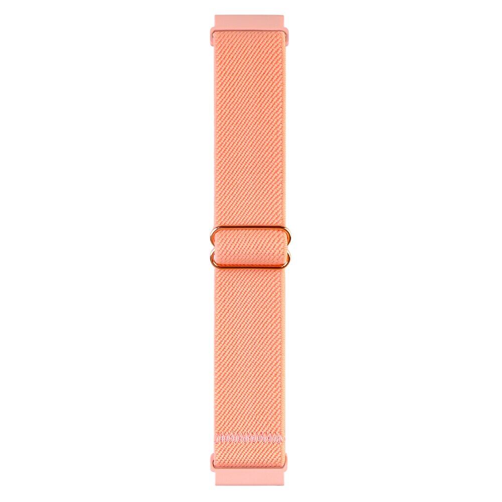 20mm New nylon Solo Loop Strap for Garmin Forerunner 245/245 Music Vivomove Style/ 645/645 Music/Luxe/HR Approach S40 Vivoactive 3/3 Music/3 Element Venu SQ for Samsung Watch Active 2, Gear S2 Classic,for Amazfit GTR/Bip Lite S/GTS Sport