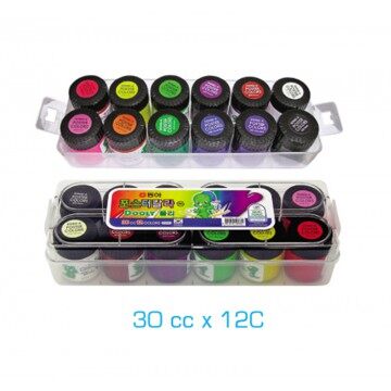 Bộ màu nước Hàn Quốc Dooly 30ml -12 Màu