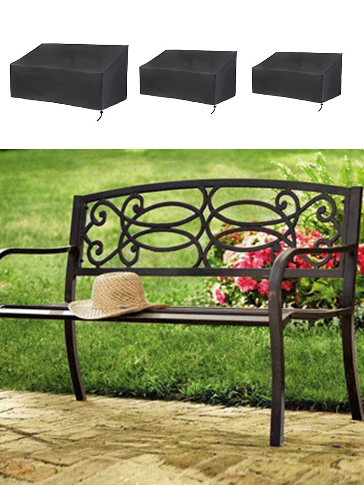 2/3/4 Seat Outdoor Garden Park Terrace Bench Waterproof Furniture Cover Sofa Recliner Table Dust Cover