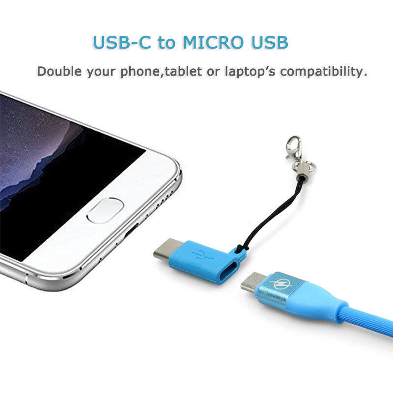 1Pcs USB Cable Mini Micro USB Female To Type C 3.1 Male Adapter USB C Converter