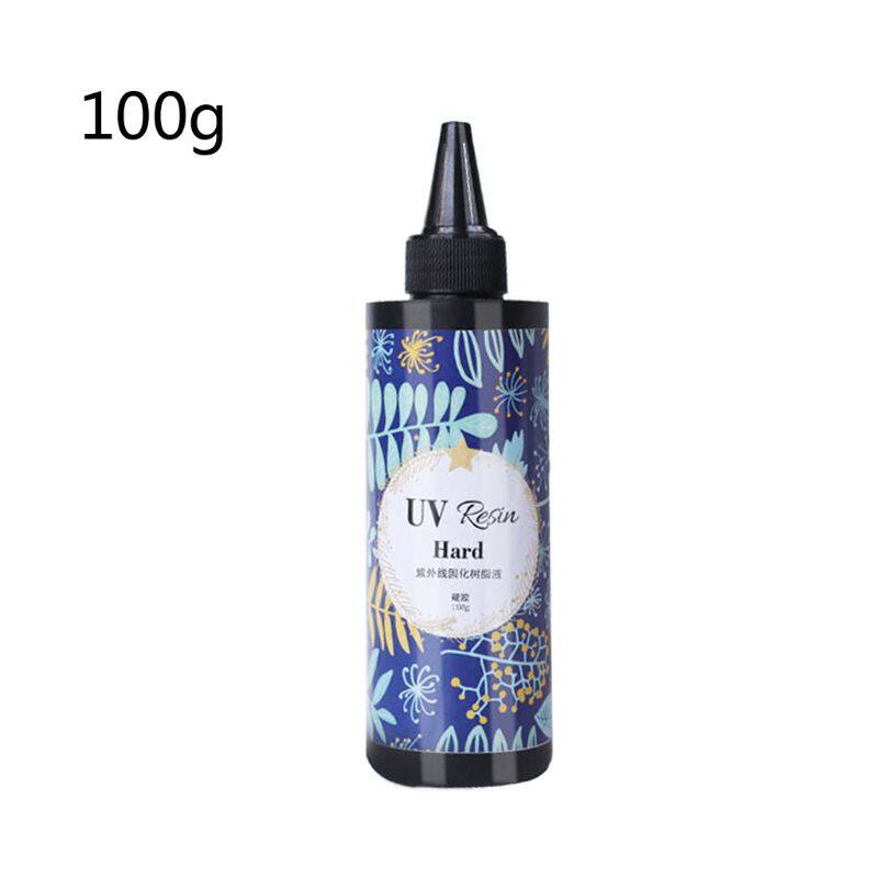 Hard Type UV Resin Glue Crystal Clear Ultraviolet Curing UV Glue Solar Cure Sunlight Activated DIY Resin Jewelry Making