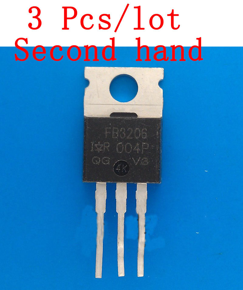 3 pcs/lot second hand irfb3206 fb3206 irf3206 high current fet